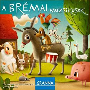 Granna Настолната игра „Бременските музиканти - на унгарски език (54197)