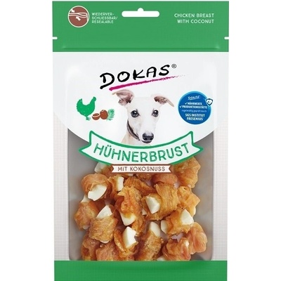 Dokas pamlsok pre psa Kuracie prsia s kokosom 60 g