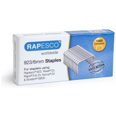 Rapesco Скоби, здрави, 23/6, поцинковани, rapesco 1235 (1235)
