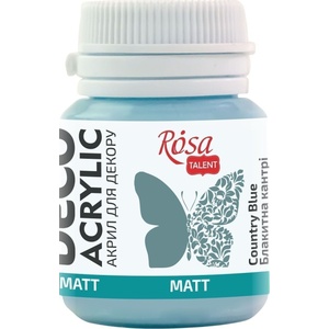Rosa Talent АКРИЛНА боя Country Blue (45) Mat 20 ml 1 бр (20045)