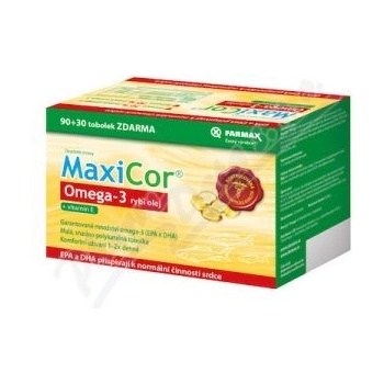 Neuraxpharm Bohemia MaxiCor Omega-3 120 tablet