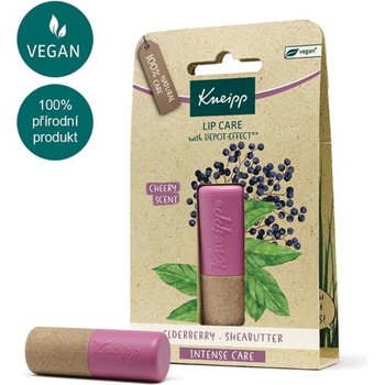 Kneipp Balzám na rty Černý bez a bambucké máslo 4,7 g