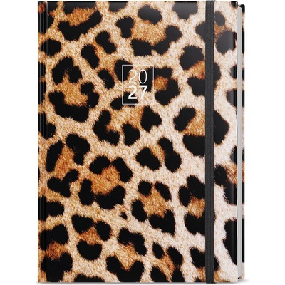 Baloušek Oskar Lamino A5 týdenní 2027 Leopard