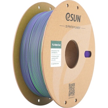 eSUN PLA-Matte Dual Green Purple - 1, 75 mm / 1000 g (PLA-MTD175B-GZ1P1)