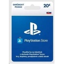 PlayStation Store predplatená karta 20 € SK