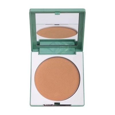 Clinique Stay Matte Sheer Pressed Powder Kompaktní pudr pro dlouhotrvající matný vzhled 4 Stay Honey 7,6 g