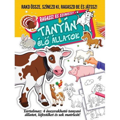 Tanyán élo állatok - paste