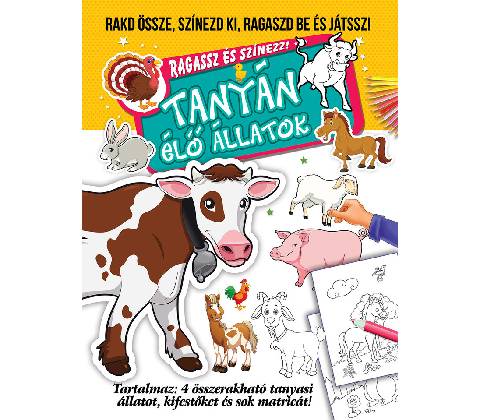 Tanyán élo állatok - paste