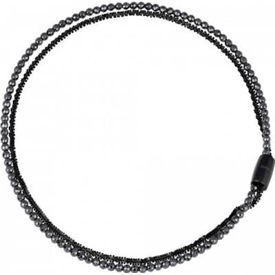 Breil Dvojitý náhrdelník s hematitom magnetica system TJ2939