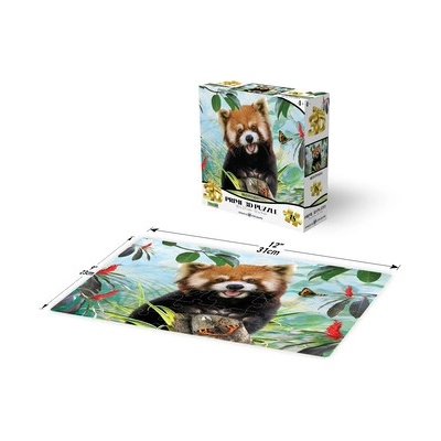 PRIME 3D PUZZLE Červená panda 48 ks