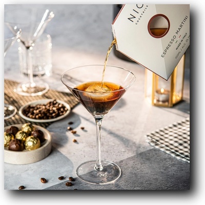 NIO Cocktails Espresso Martini 25.7% 0,1 l (darčekové balenie kazeta)