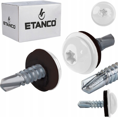 Šrouby do oceli Etanco 4,8 x 19 mm, 250 ks