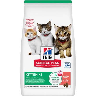 HILL'S Science Plan гранули за котенца със сьомга 1, 5 кг