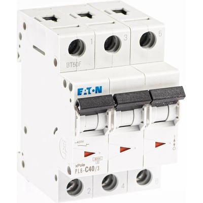 Eaton PL6 C40A/3P 6kA 286605