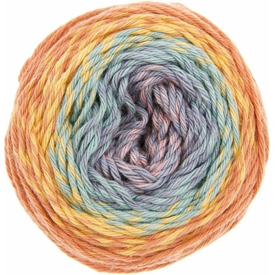 Rico Design Háčkovacia priadza Ricorumi Spin Spin odtieň 019 zemitá dúha - 1 ks