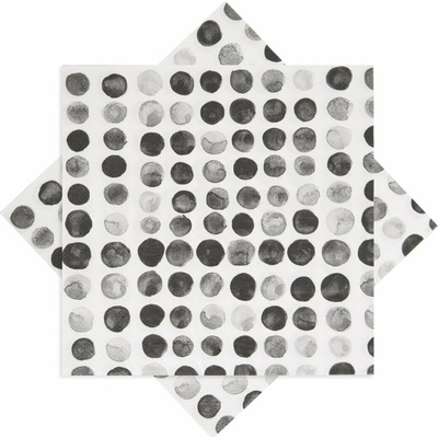 ORION Servírovací ubrousky puntíky 33x33cm