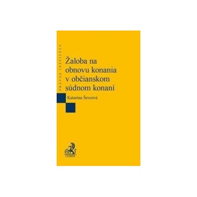 Žaloba na obnovu konania v občianskom súdnom konaní - SO_EPI20