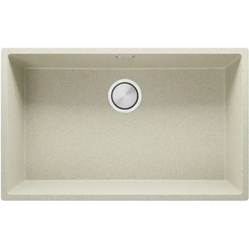 Твоят Стил Бежова кухненска мивка за вграждане под плот Лондон 80 XXL 760 x 470 мм