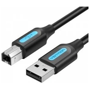 Vention Cable USB 2.0 A to B Vention COQBF 1m (black)