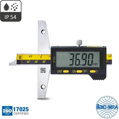 MIROTECH Дигитален дълбокомер Microtech IP54, 1432010502, 500 mm, 0.01 mm (1432010502)