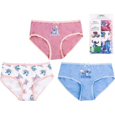 Детски бикини Cerda - Disney Lilo & Stitch, 3 броя, 8-10 г (2900002518)