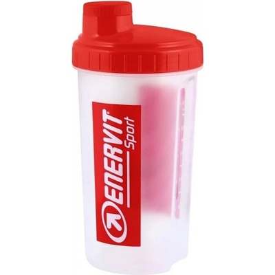 Šejkr Enervit 0,7 L čirý/červený