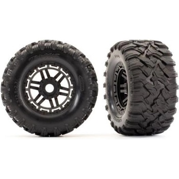 Traxxas колело 2.8", гума Maxx All-Terrain, джанта черна (2)