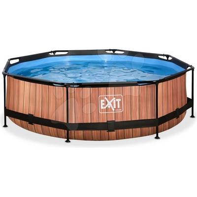 Exit Toys Wood pool Bazén s filtráciou 300x76 cm