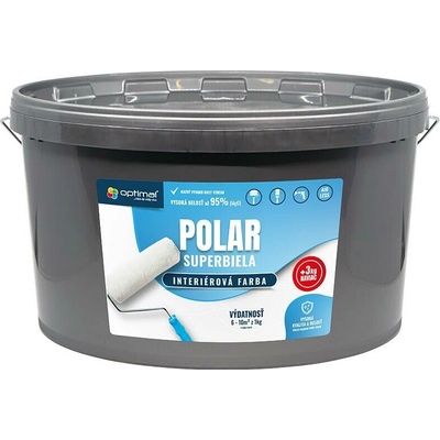 Optimal Polar snehobiela farba 15kg+3kg zdarma