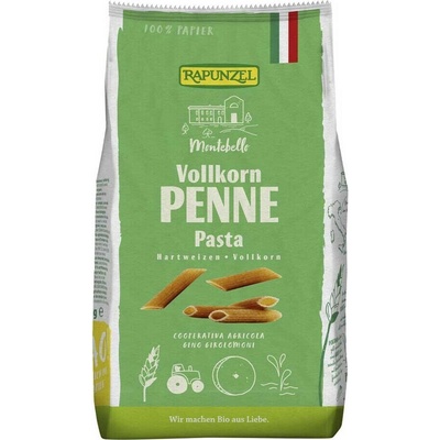 Rapunzel Celozrnné cestoviny BIO Celozrnné penne 0,5 kg