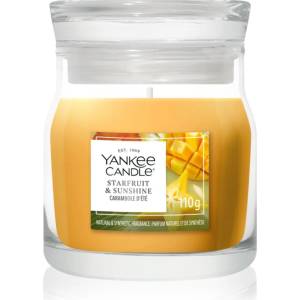 Yankee Candle Starfruit & Sunshine ароматна свещ Signature 110 гр