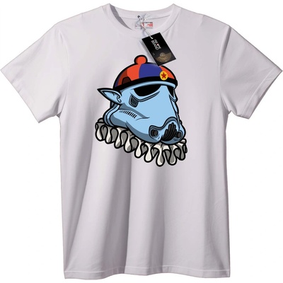NOONEBRAND Тениска Star Wars Stormtrooper с Набирана Яка - M, Black