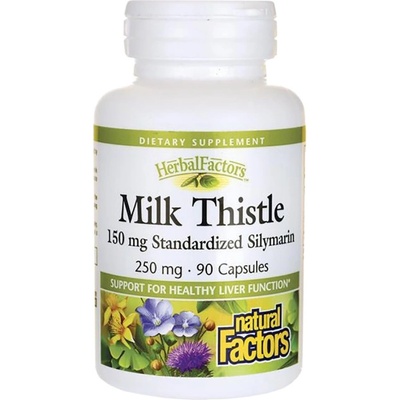 Natural Factors Milk Thistle 250 mg [90 капсули]