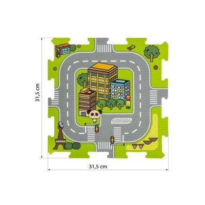 Smily Play Street Foam Mat