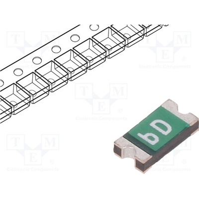 BEL FUSE 0ZCJ0010FF2E Pojistka: polymerová PTC; 100mA; Imax: 10A; SMD; 0ZCJ; 1206