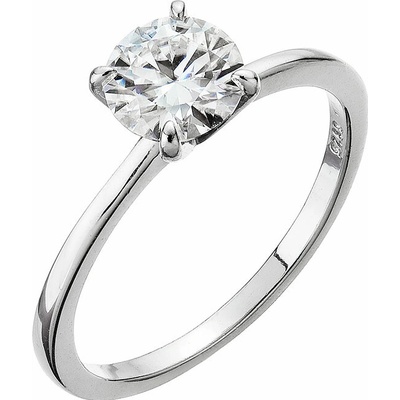 Pavona Strieborný prsteň ELEN 15M00003 moissanite