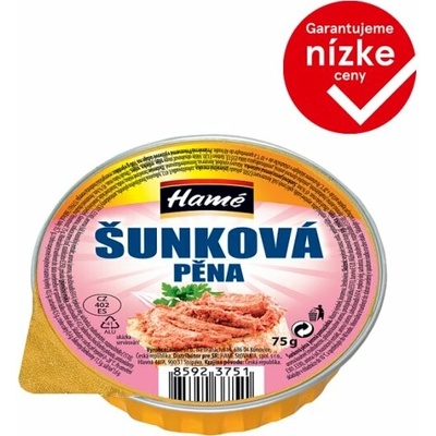 Hamé Snídaně šunková pena 75 g