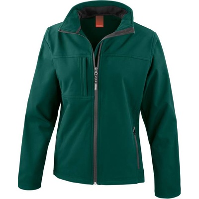 Result r 121f / Дамско трислойно софтшел яке - бутилково зелено m (30121f54002)