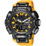 SMAEL Часовник smael za-14068 - Жълт / Бял kp14068 Часовници