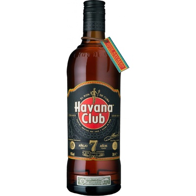 HAVANA CLUB BLACK 7y 40% 0,7 l (holá láhev)