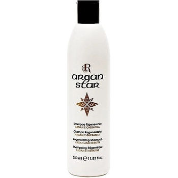 RR Line Argan Star šampón pre chemicky ošetrované vlasy 350 ml