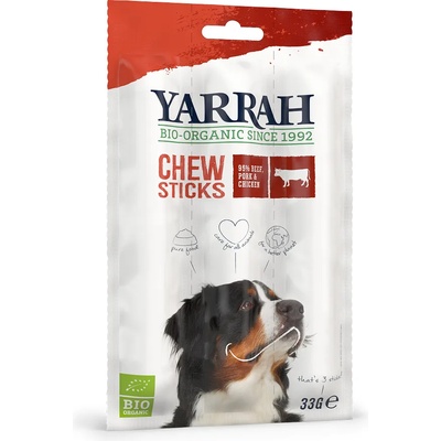 Yarrah 3х33г Yarrah Bio кучешки пръчици за дъвчене