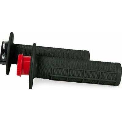 RTECH gripy lock-on R20 Half Waffle BETA RR 125-530, čierne, 1 pár