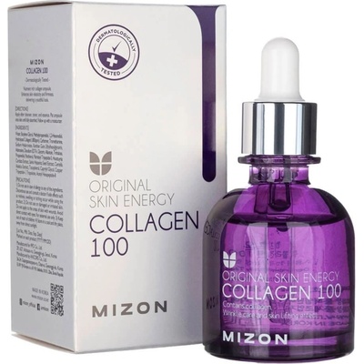 Mizon Original Skin Energy Collagen 100 pleťové sérum s kolagénom 90 % Collagen Solution Contained 30 ml