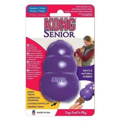 KONG senior medium - играчка за куче от гума - САЩ - kn2e