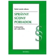 Správny súdny poriadok, Úzz, 2016