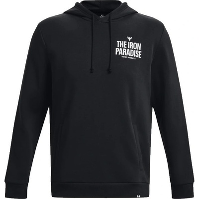 Under Armour Pjt Rock Rival Fleece Hoodie-BLK 1380107-001