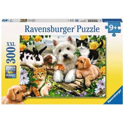 Ravensburger - Puzzle Happy animal friendship - 300 piese
