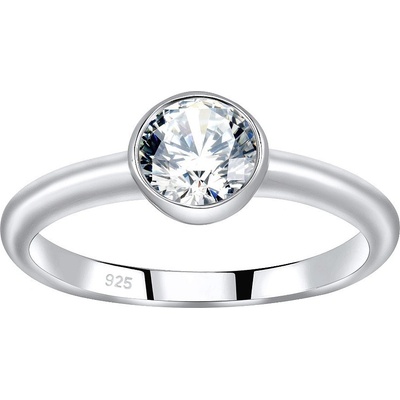 SILVEGO strieborný prsteň ISADORA so Swarovski Zirconia JJJR1120SW