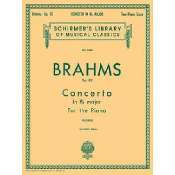 Image 1 of Concerto No. 2 in BB, Op. 83: Piano Duet | Johannes Brahms, Edwin Hughes